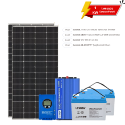 Elçi Solar 1 KW Karavan Solar Başlangıç-1 Paket 560W Güneş Enerji Sistemi