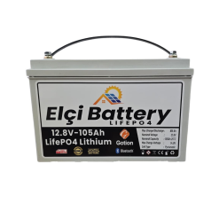 Elçi Battery 12.8V 100Ah LiFePO4 Lityum Akü